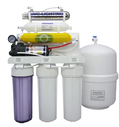 Aquafiltr RO-106-M-P-UV filtrační jednotka – reverzní osmóza s UV lampou pro čistou a bezpečnou vodu